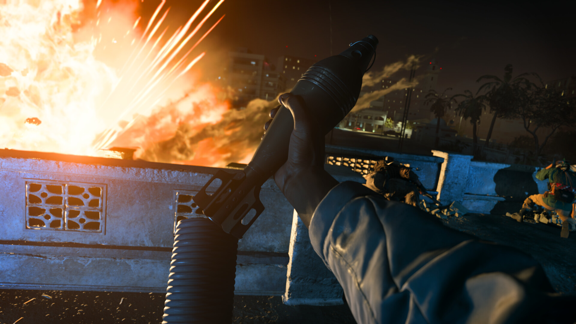 COD Modern Warfare multiplayer mode with tactical soldiers