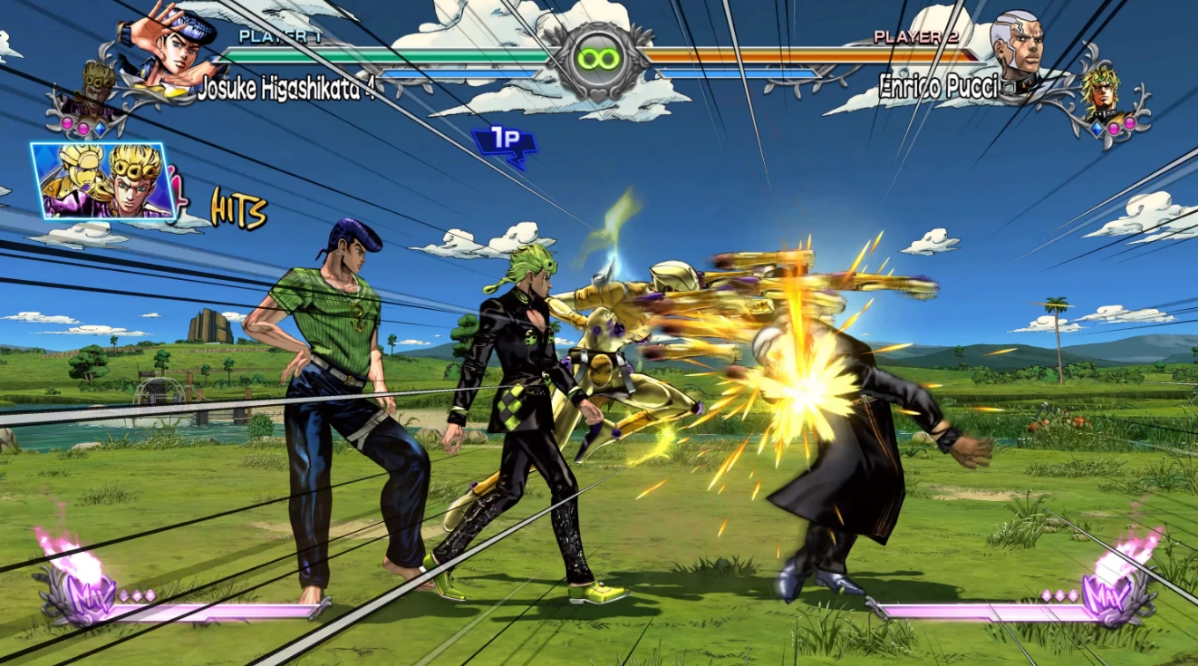 Геймплей и технические особенности JoJo's Bizarre Adventure All-Star Battle R