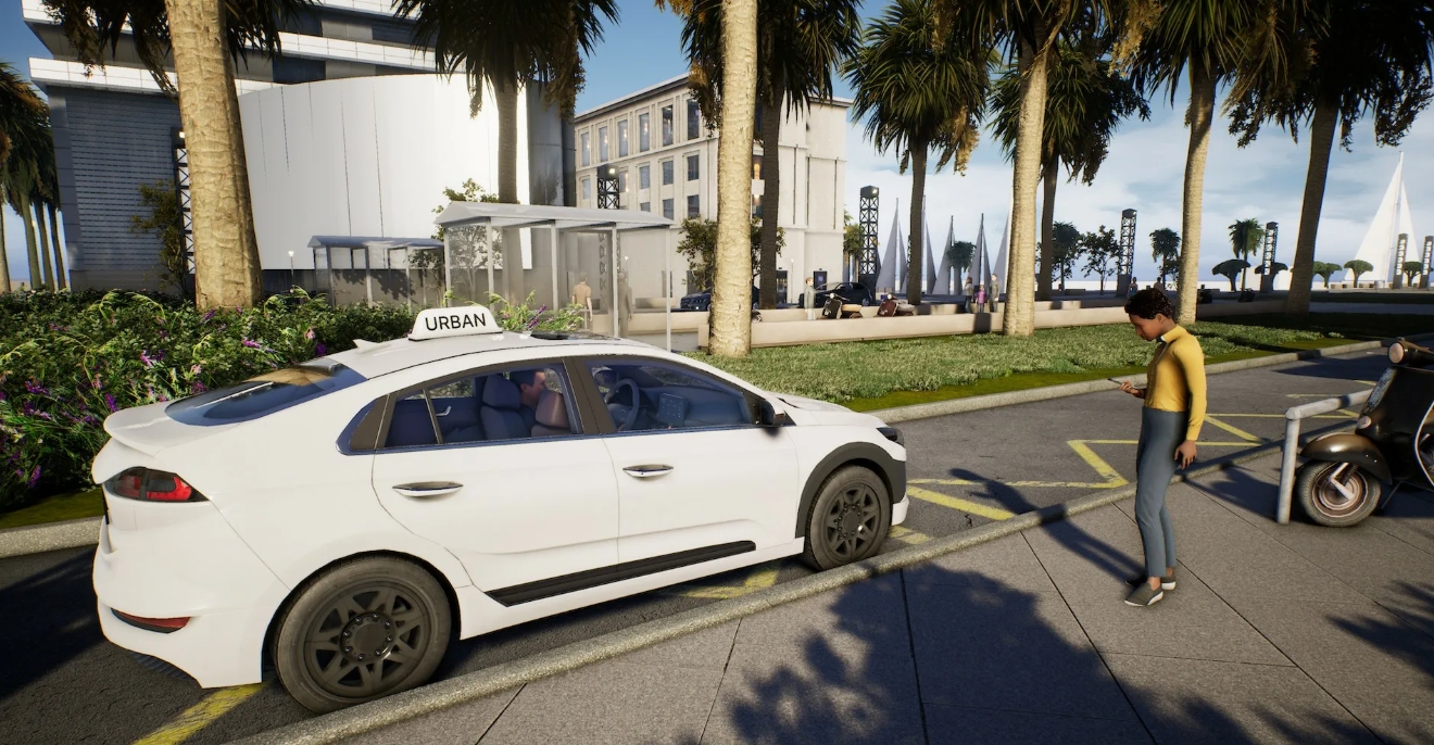 Развитие транспорта и персонажа в Taxi Life A City Driving Simulator
