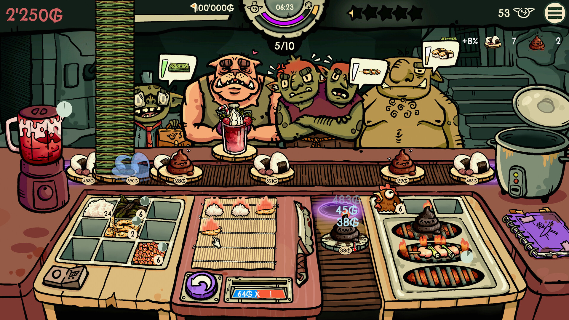 Goblin Sushi Preview 1