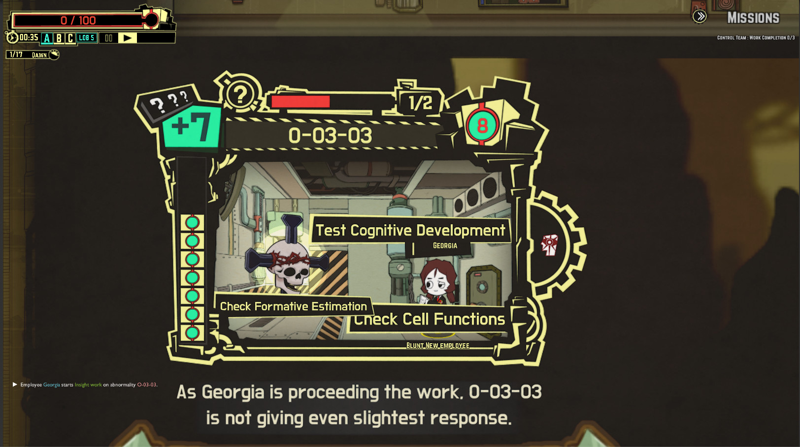 Lobotomy Corporation | Monster Management Simulation Preview 3