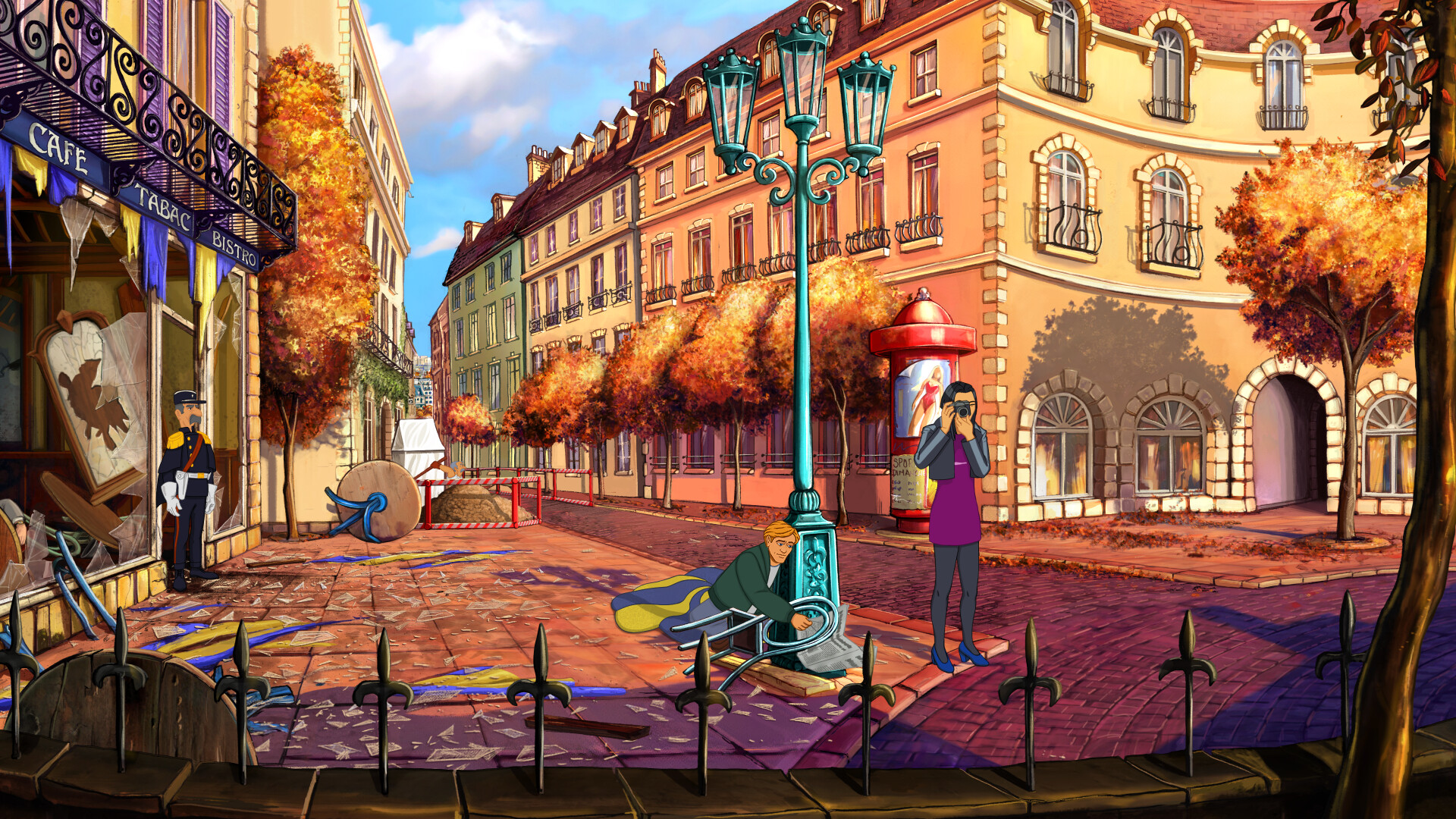 Broken Sword — Shadow of the Templars: Reforged Preview 1