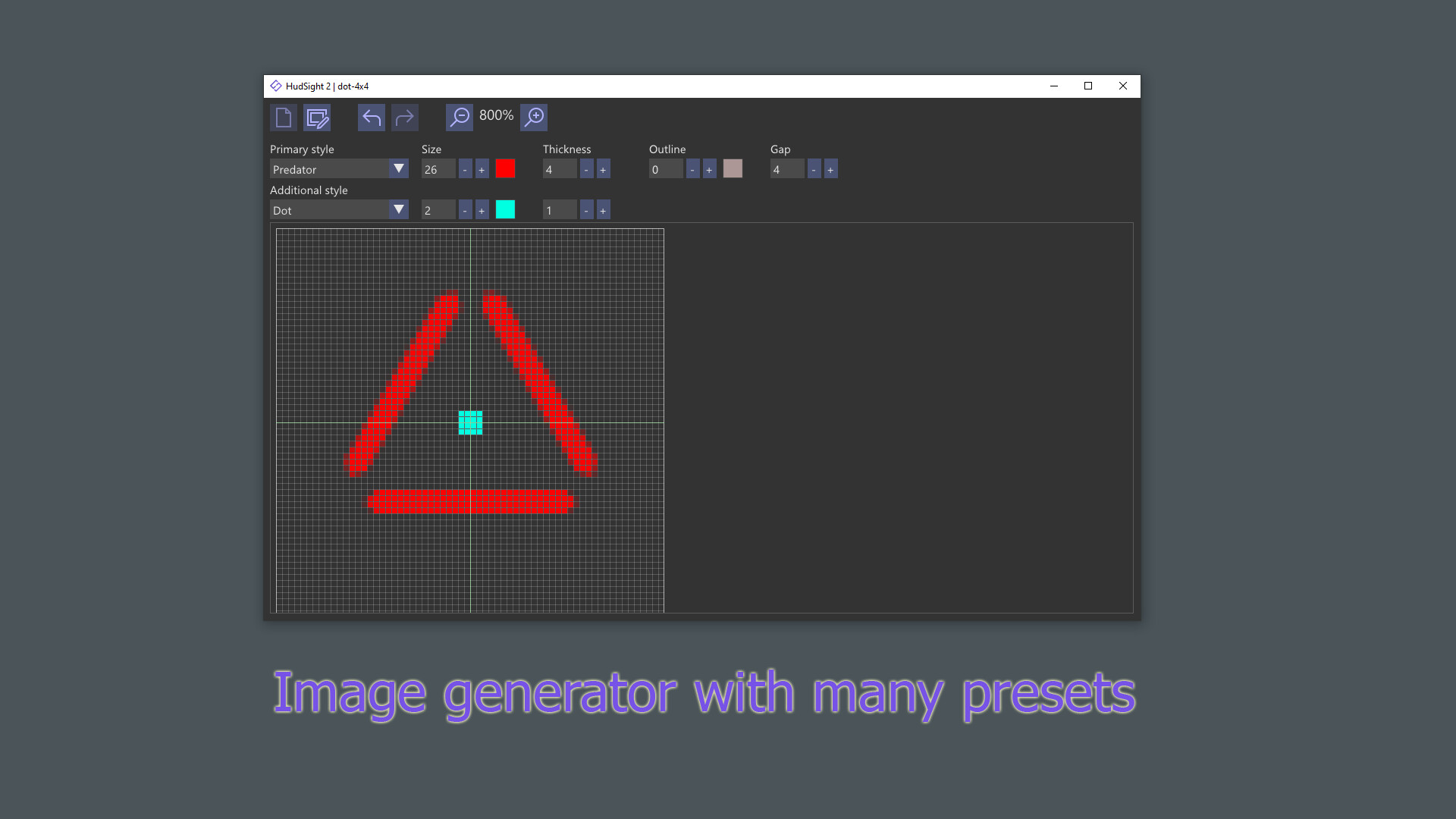 HudSight — crosshair overlay Preview 5