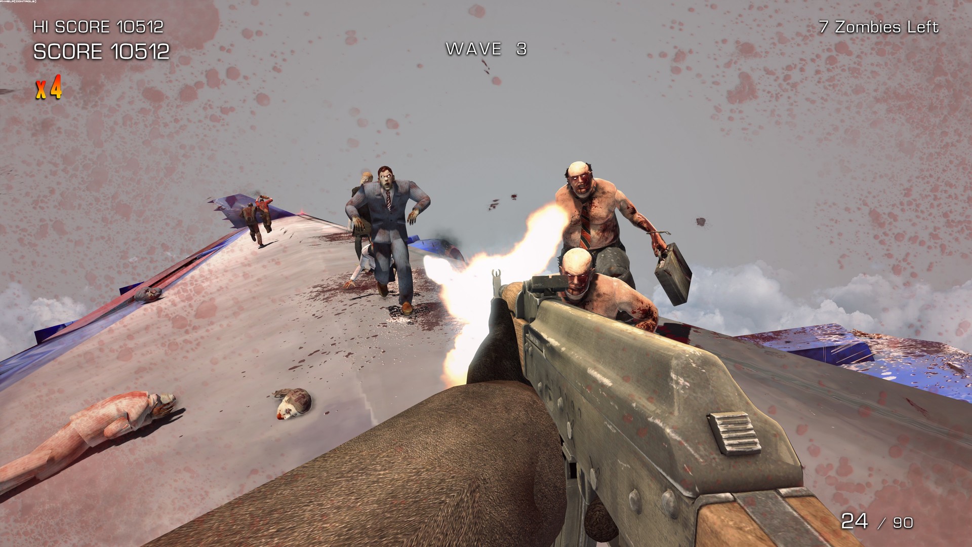 Zombies on a Plane Preview 5