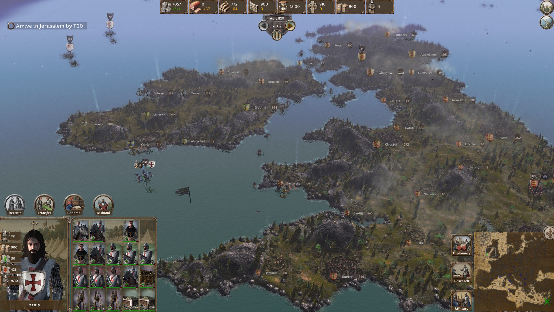 Knights of the Crusades Preview 1