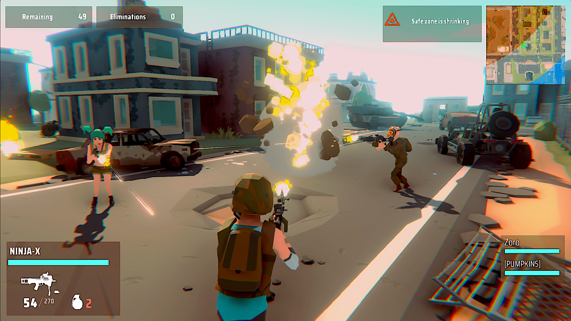 Polygon Bit Battle Royale Preview 1
