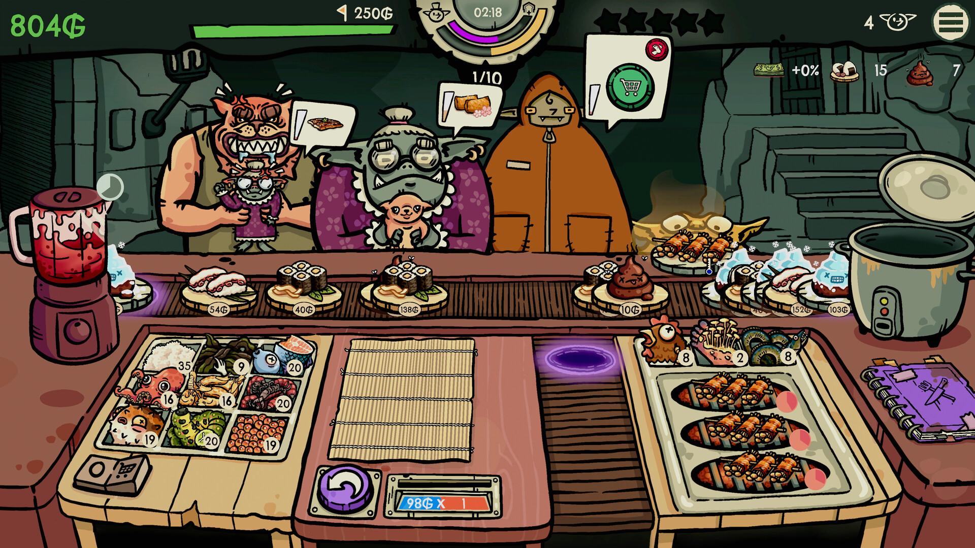 Goblin Sushi Preview 3