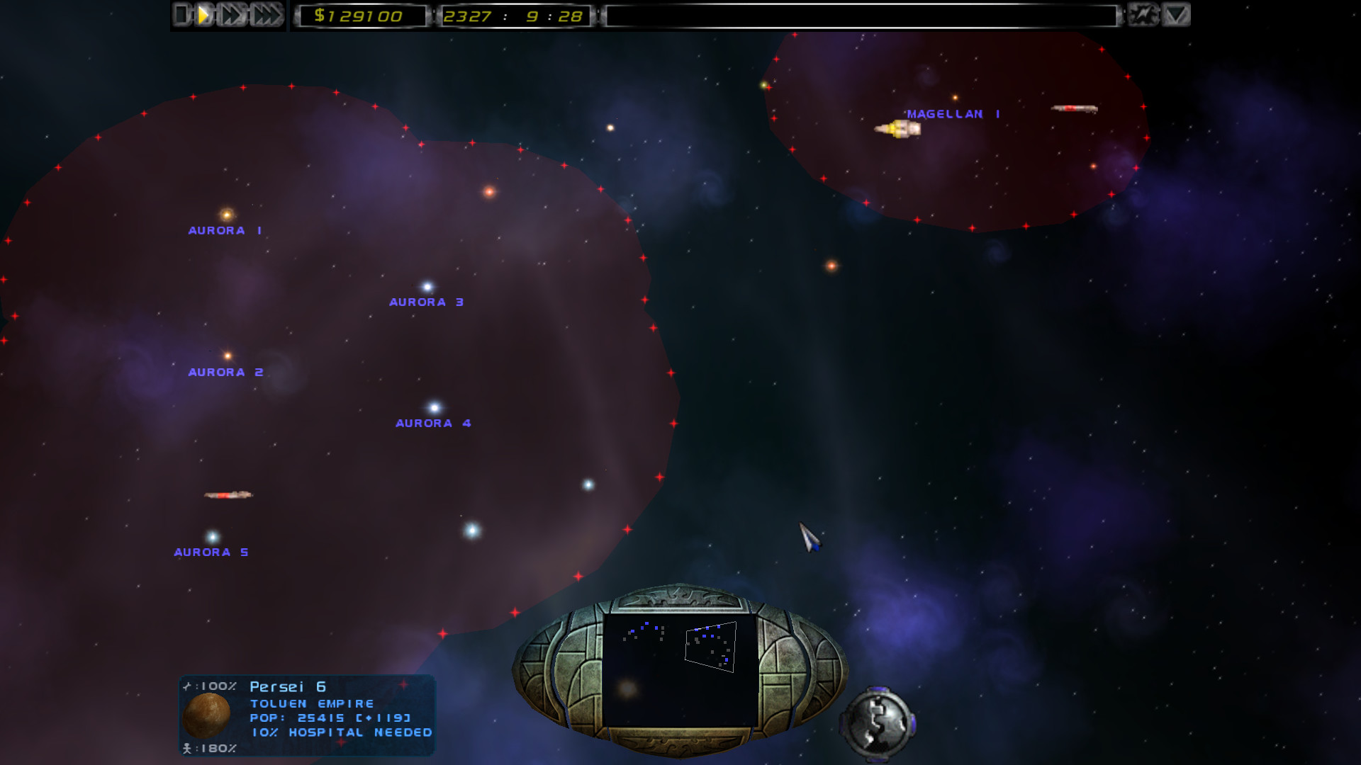 Imperium Galactica II Preview 5