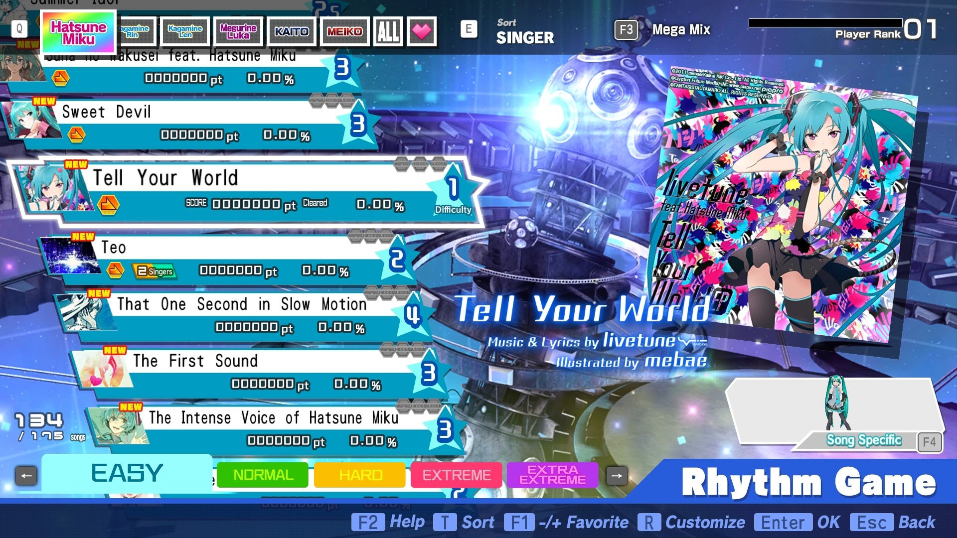Hatsune Miku: Project DIVA Mega Mix+ Preview 3
