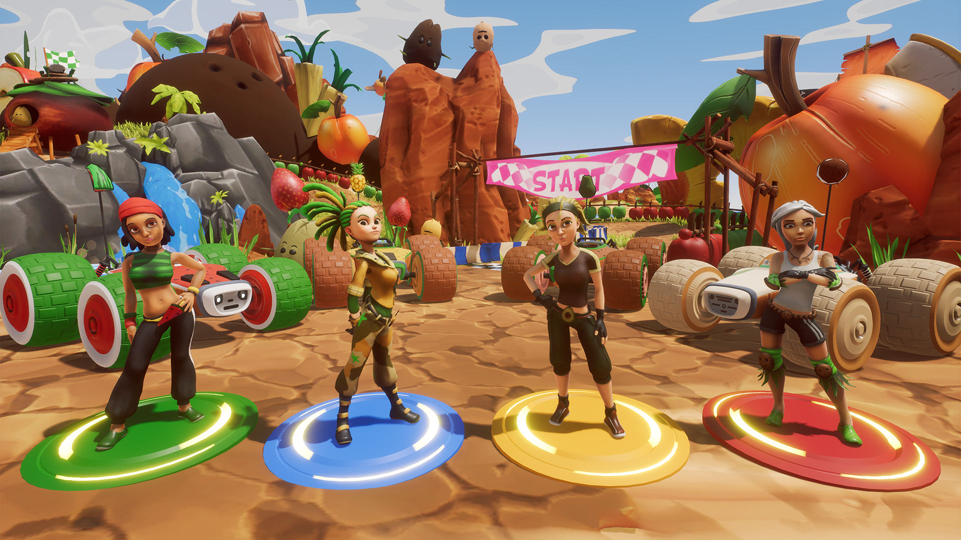 All-Star Fruit Racing Preview 3