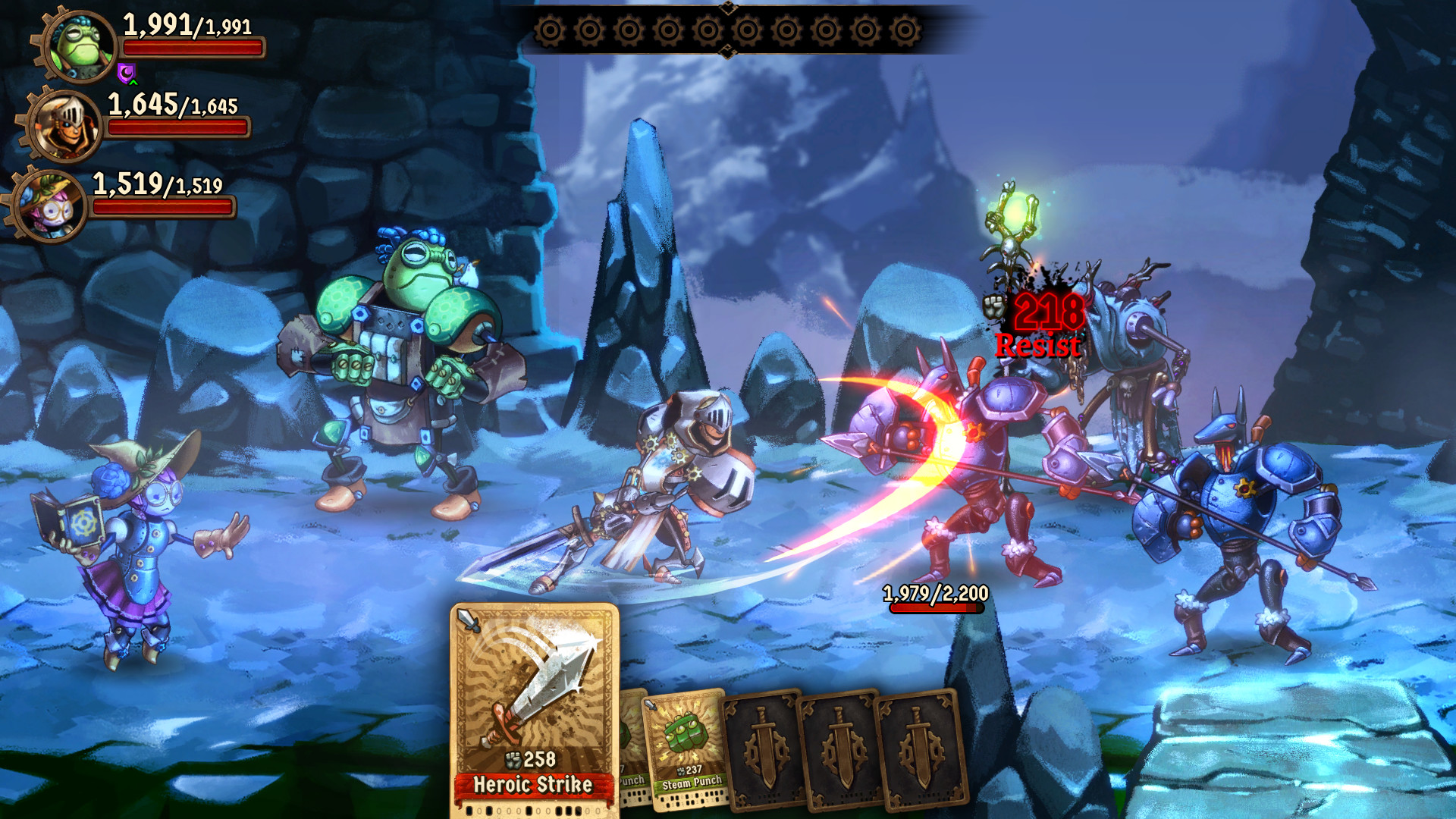 SteamWorld Quest: Hand of Gilgamech Preview 1