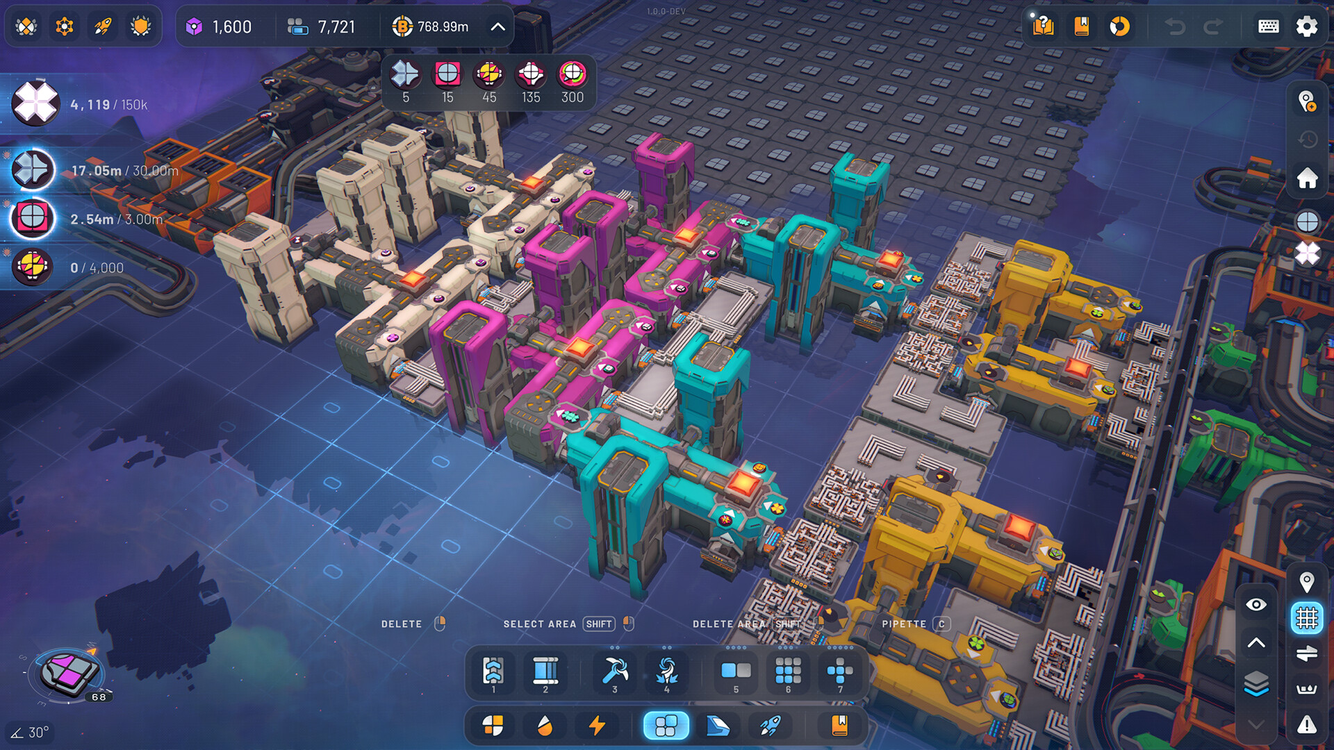 shapez 2 — Factory Preview 3