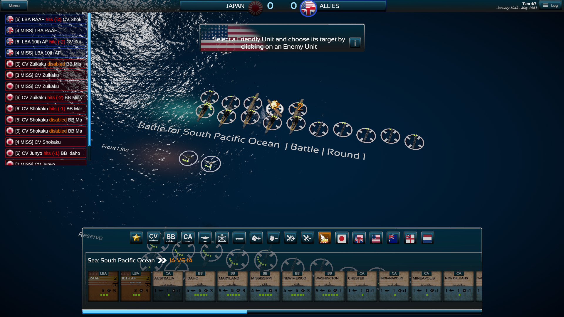 Fleet Commander: Pacific Preview 4