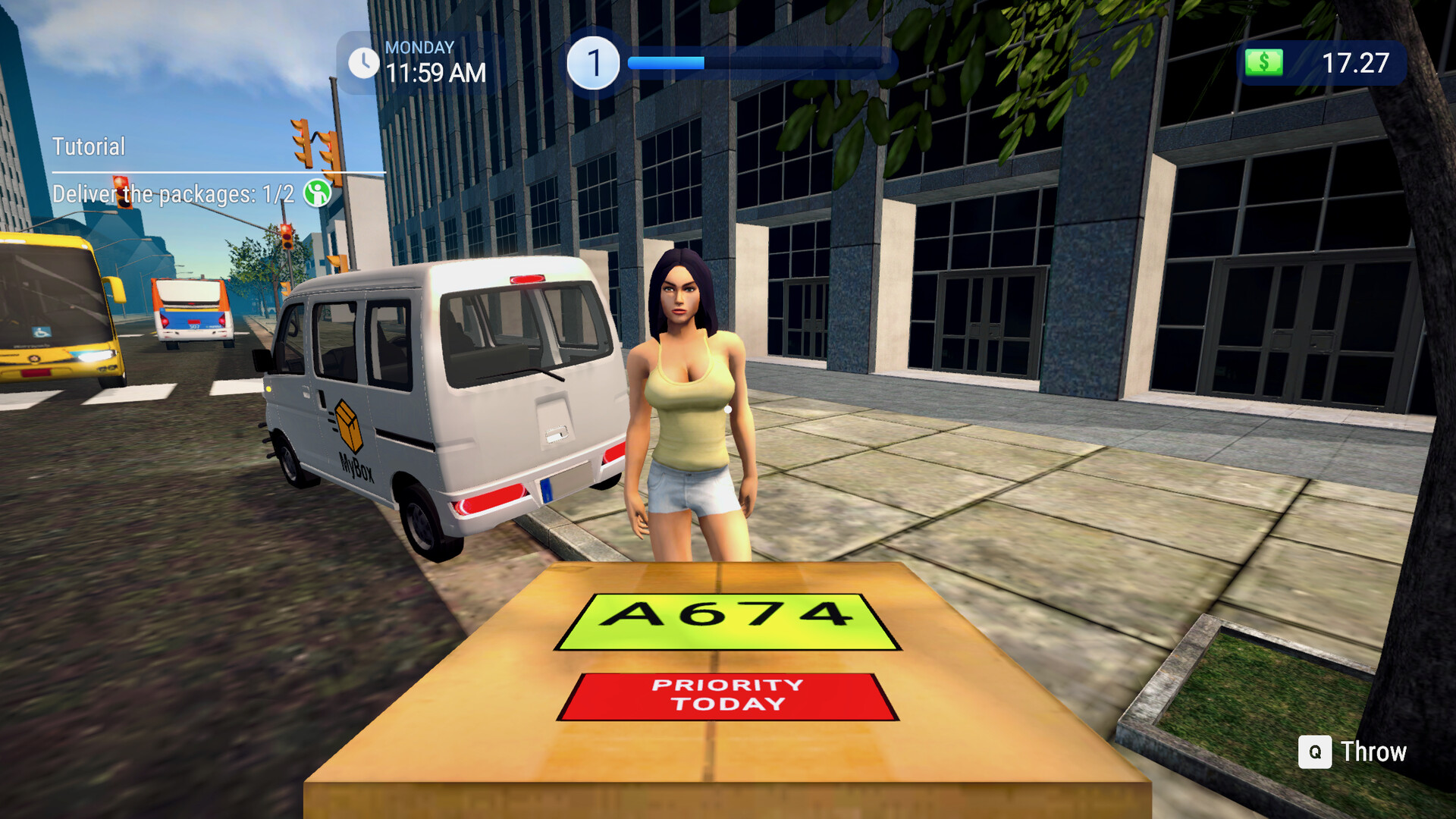 Parcel Delivery Simulator Preview 1
