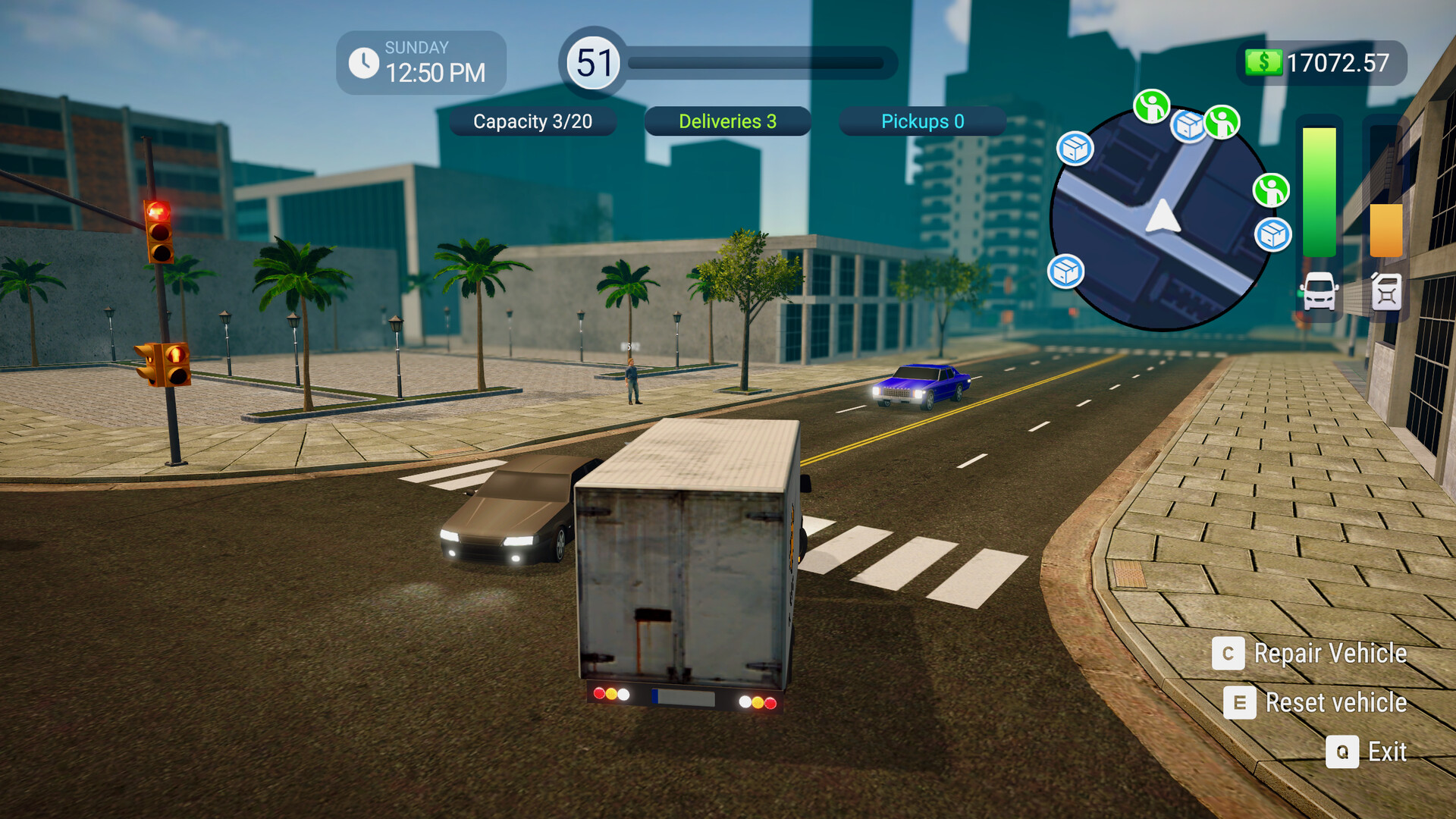 Parcel Delivery Simulator Preview 2