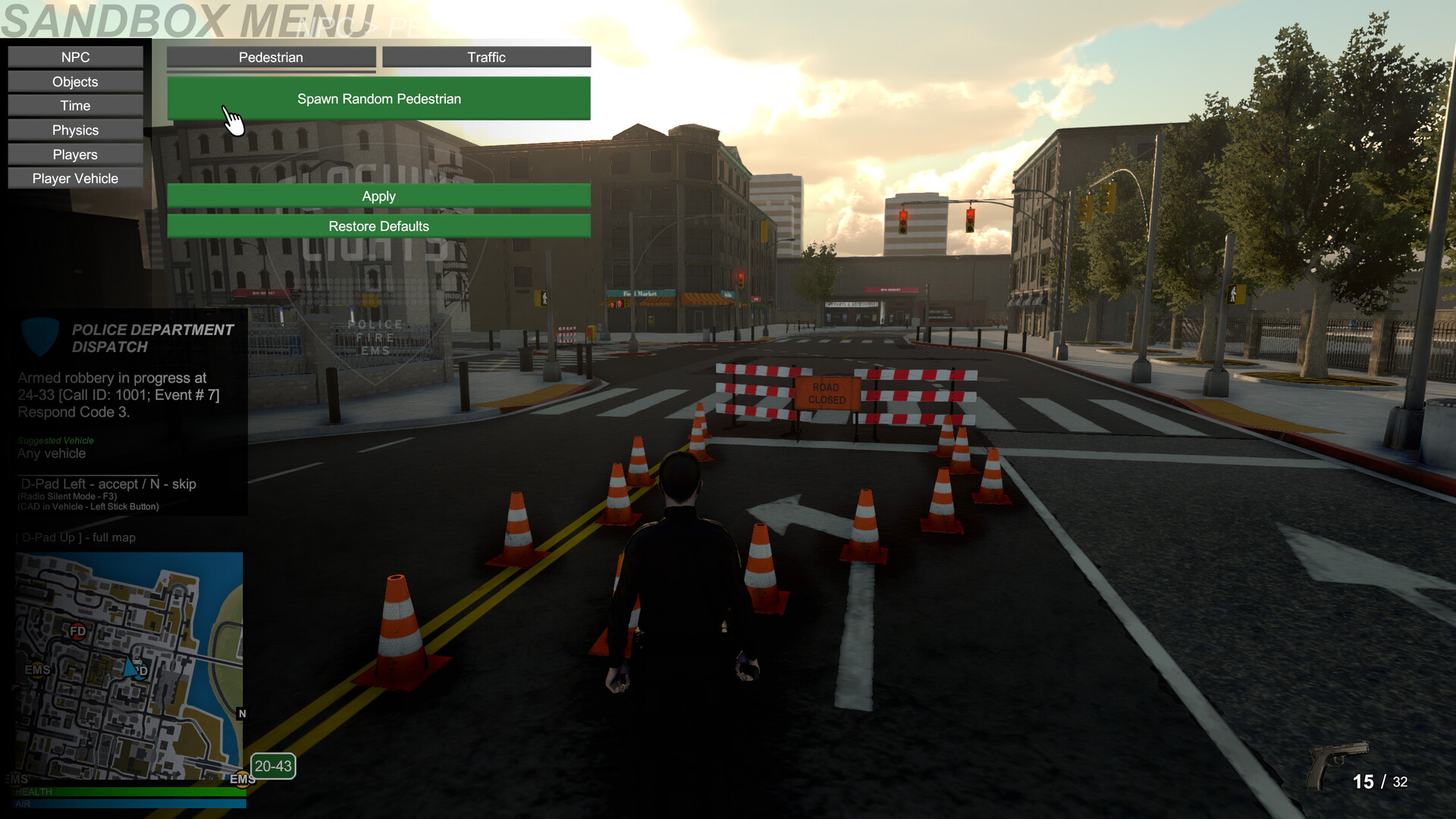 Flashing Lights — Police, Firefighting, Emergency Services (EMS) Simulator Preview 4