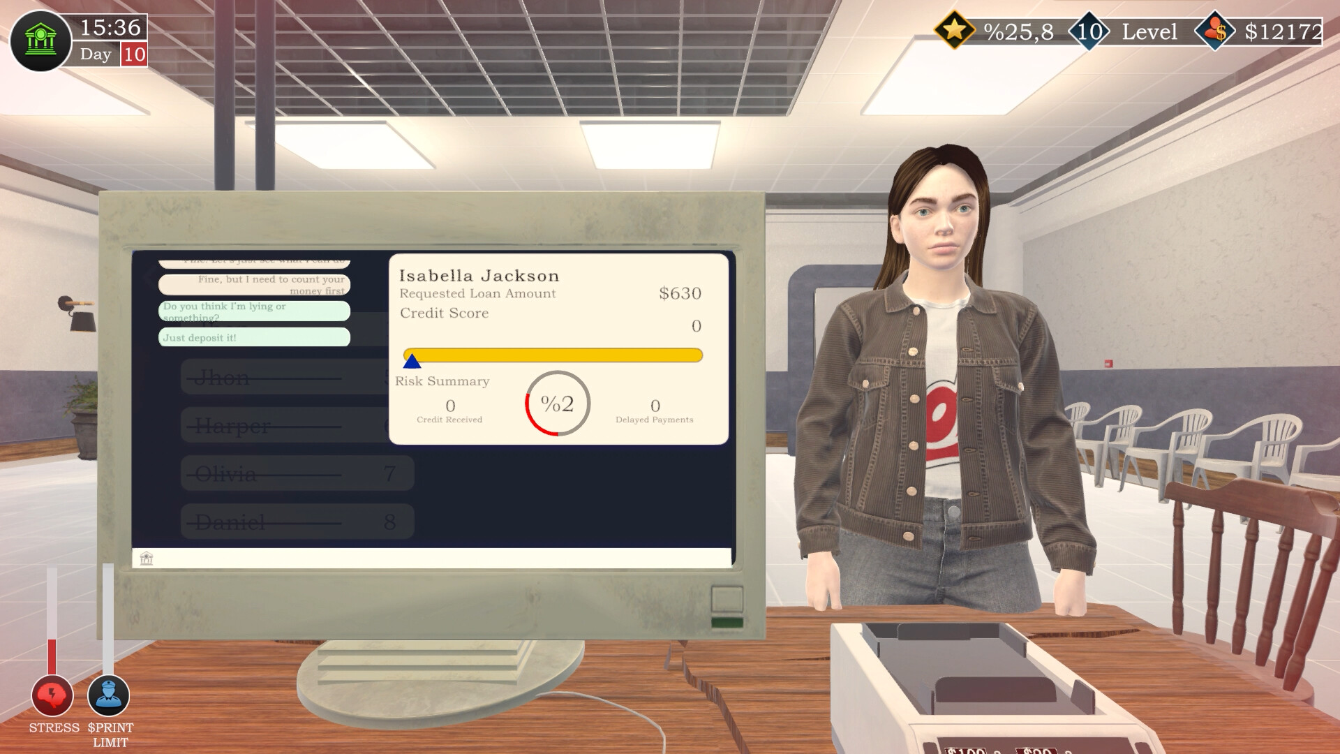 Banker Simulator Preview 2