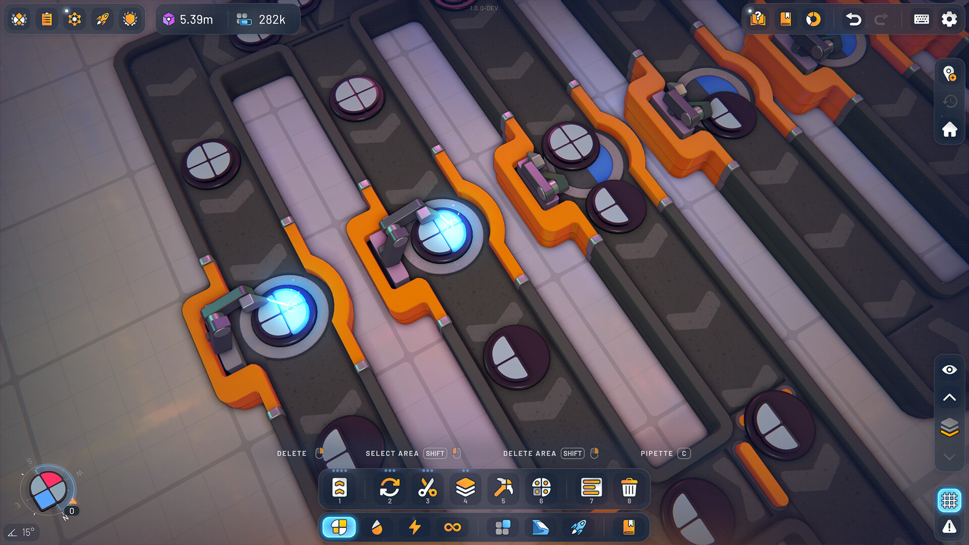 shapez 2 — Factory Preview 4