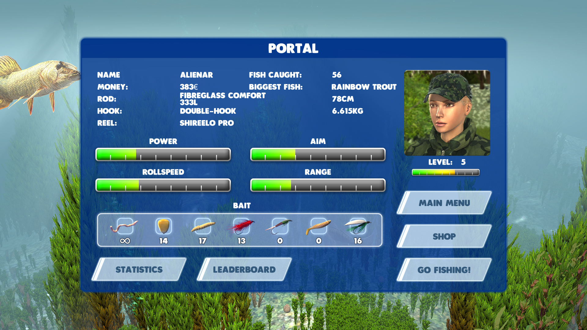 3D Arcade Fishing Preview 3