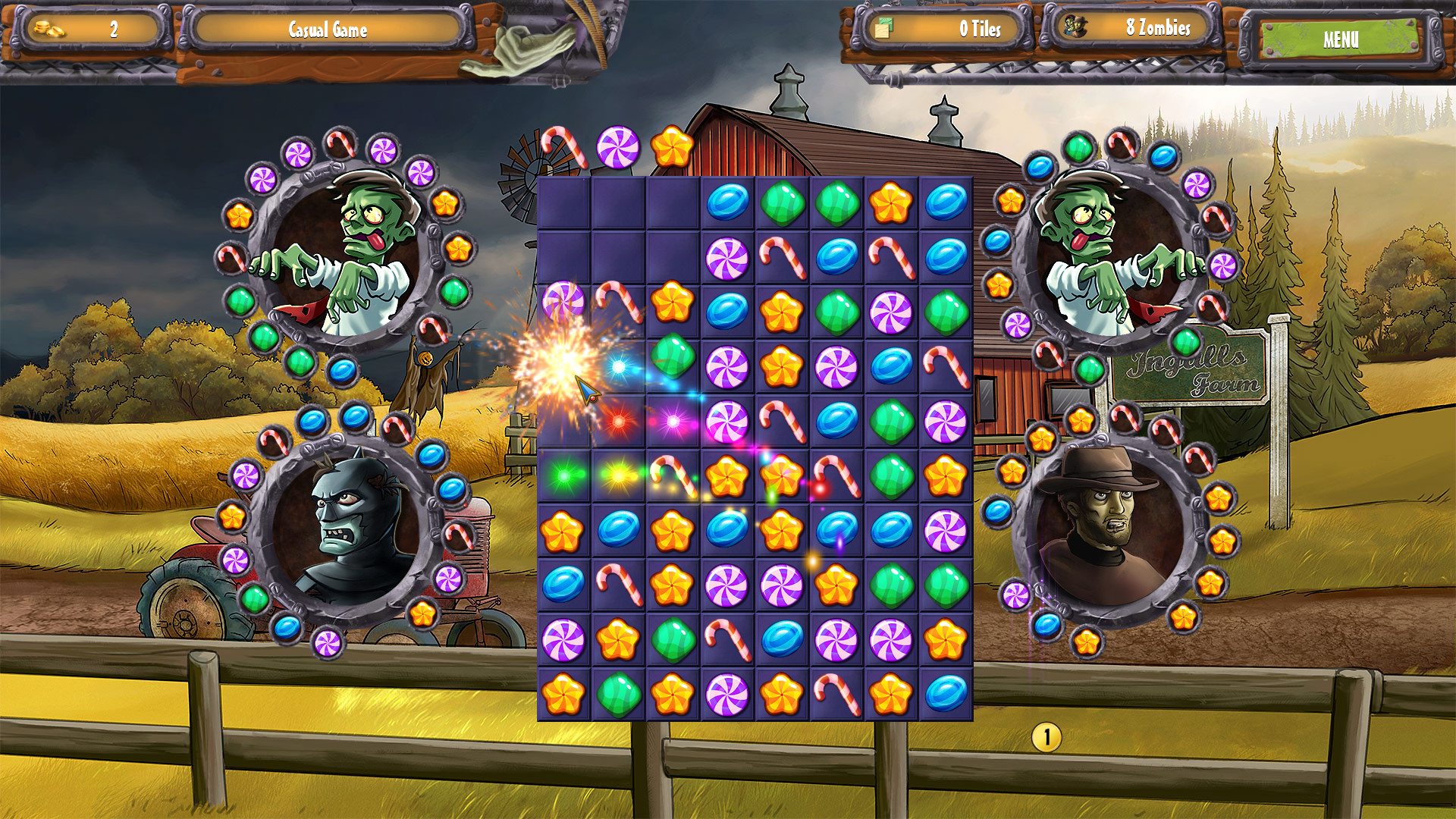 Zombie Solitaire 2 Chapter 1 Preview 4
