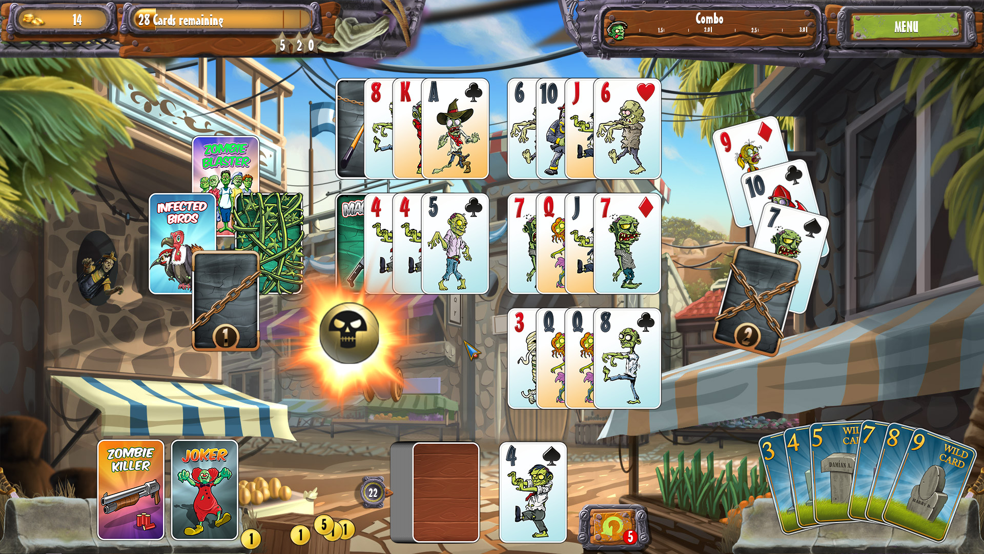 Zombie Solitaire 2 Chapter 3 Preview 4