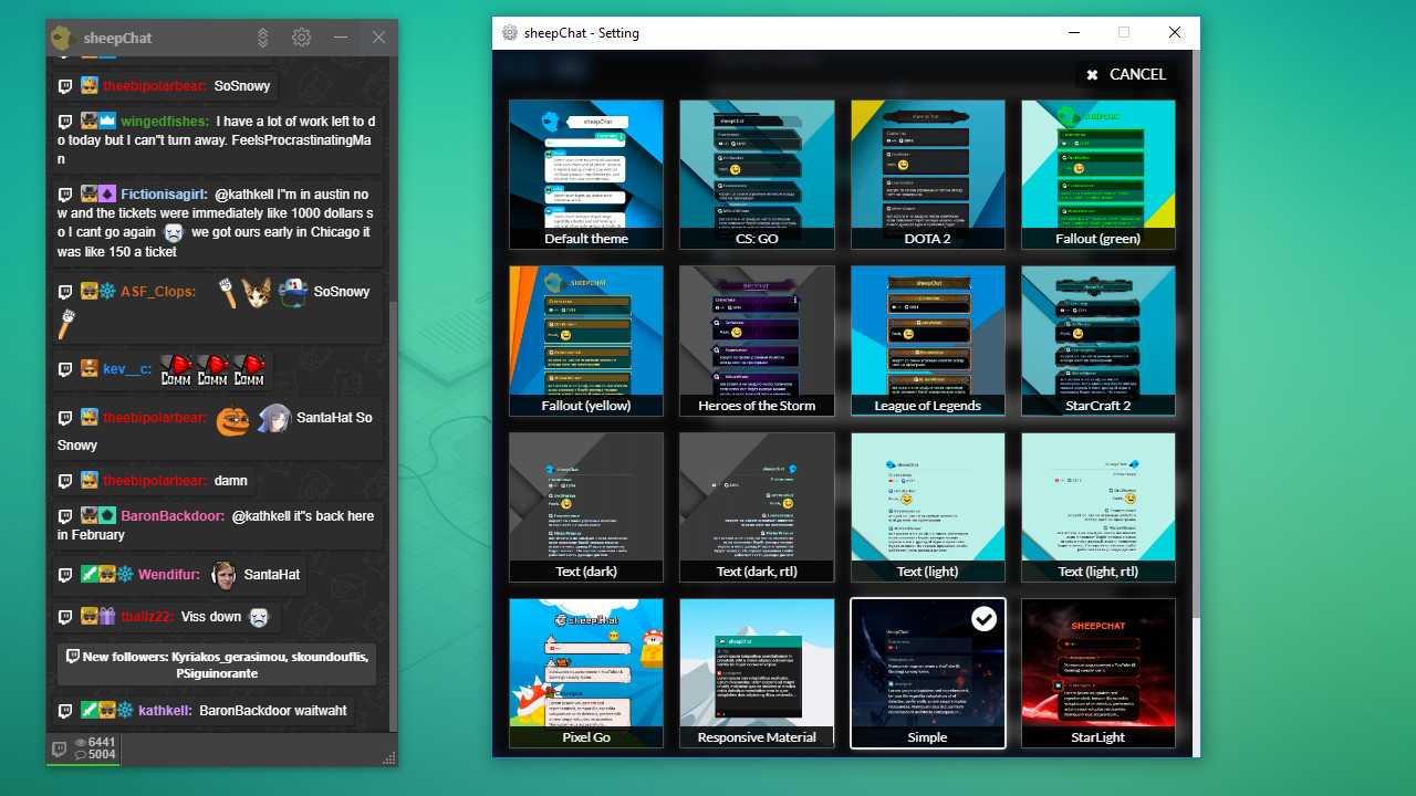 sheepChat Preview 1