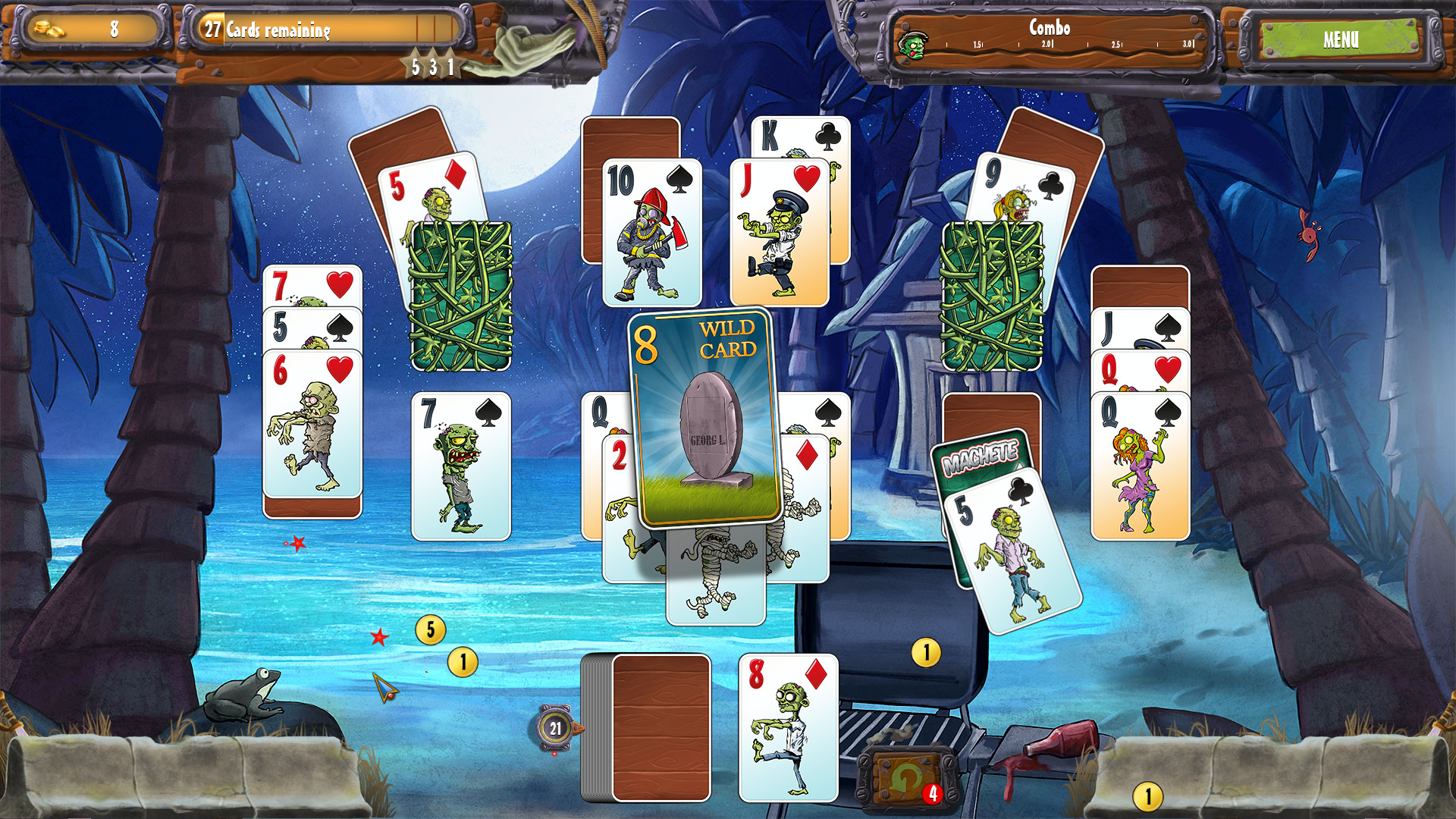 Zombie Solitaire 2 Chapter 1 Preview 2