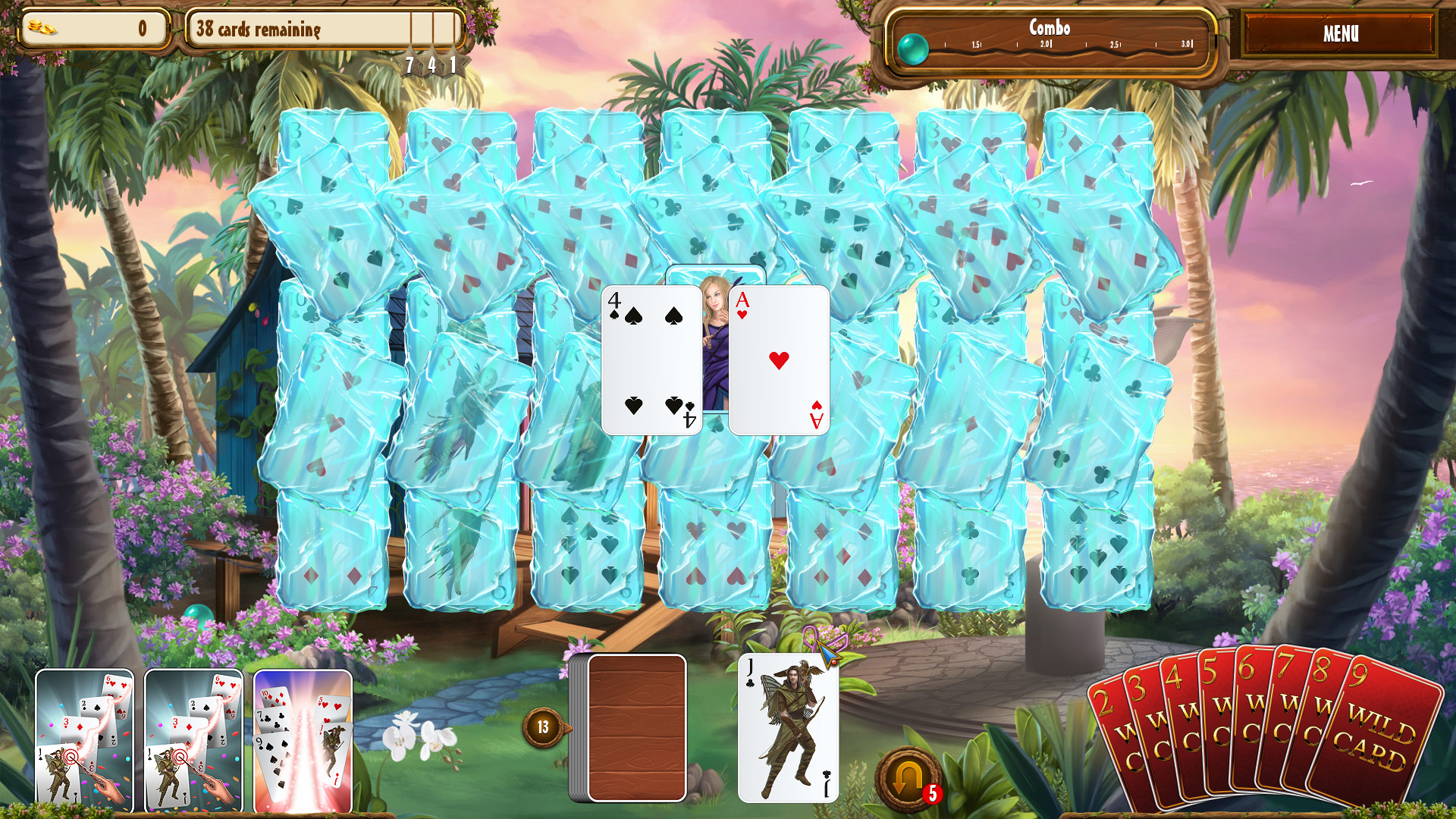 Fantasy Quest Solitaire Preview 5