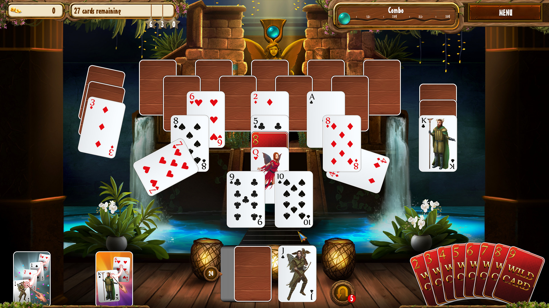 Fantasy Quest Solitaire Preview 1