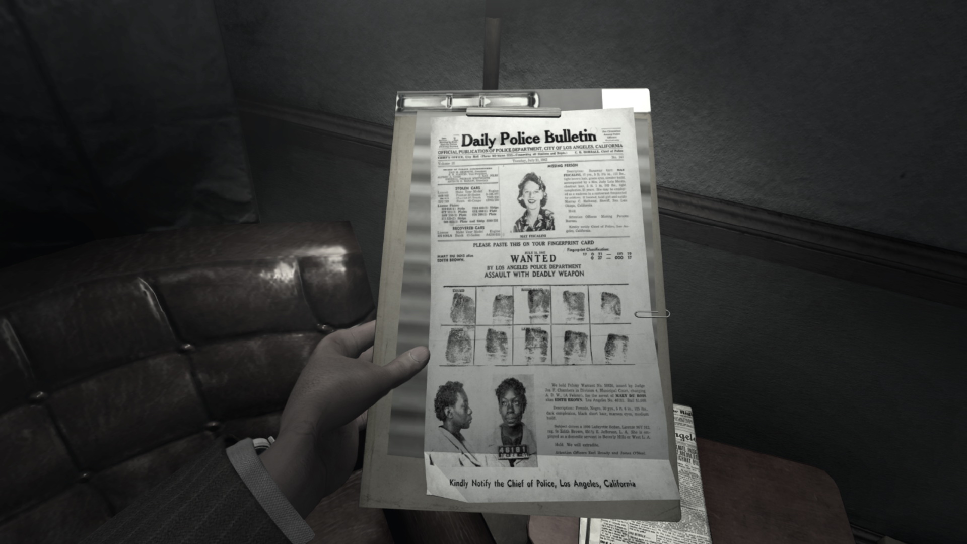 L.A. Noire: The VR Case Files Preview 5