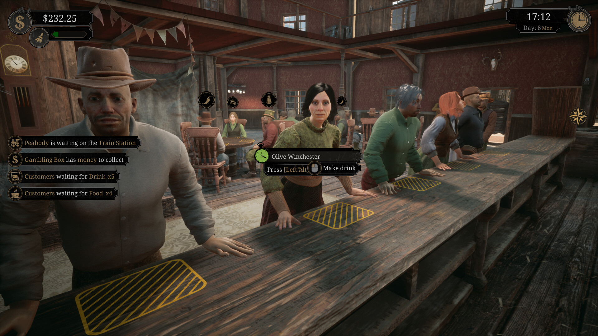 Saloon Simulator Preview 2