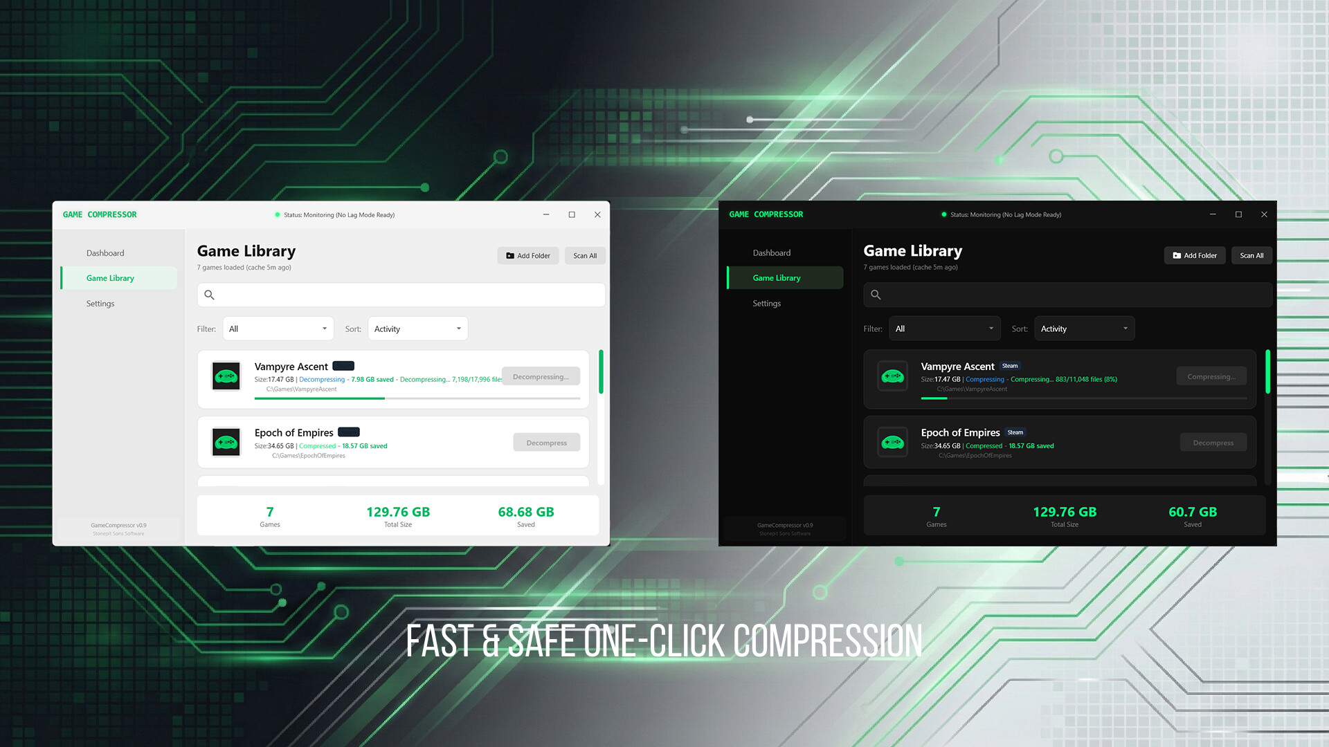 Game Compressor Preview 3