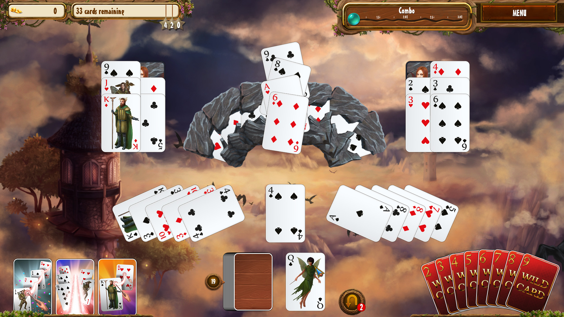 Fantasy Quest Solitaire Preview 2