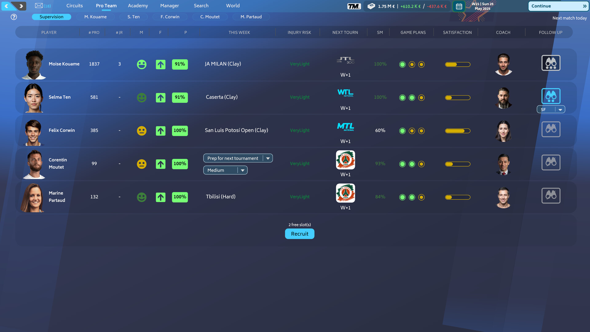 Tennis Manager 25 Preview 4