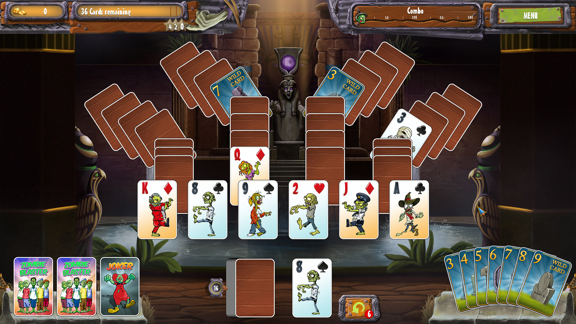 Zombie Solitaire 2 Chapter 3 Preview 5