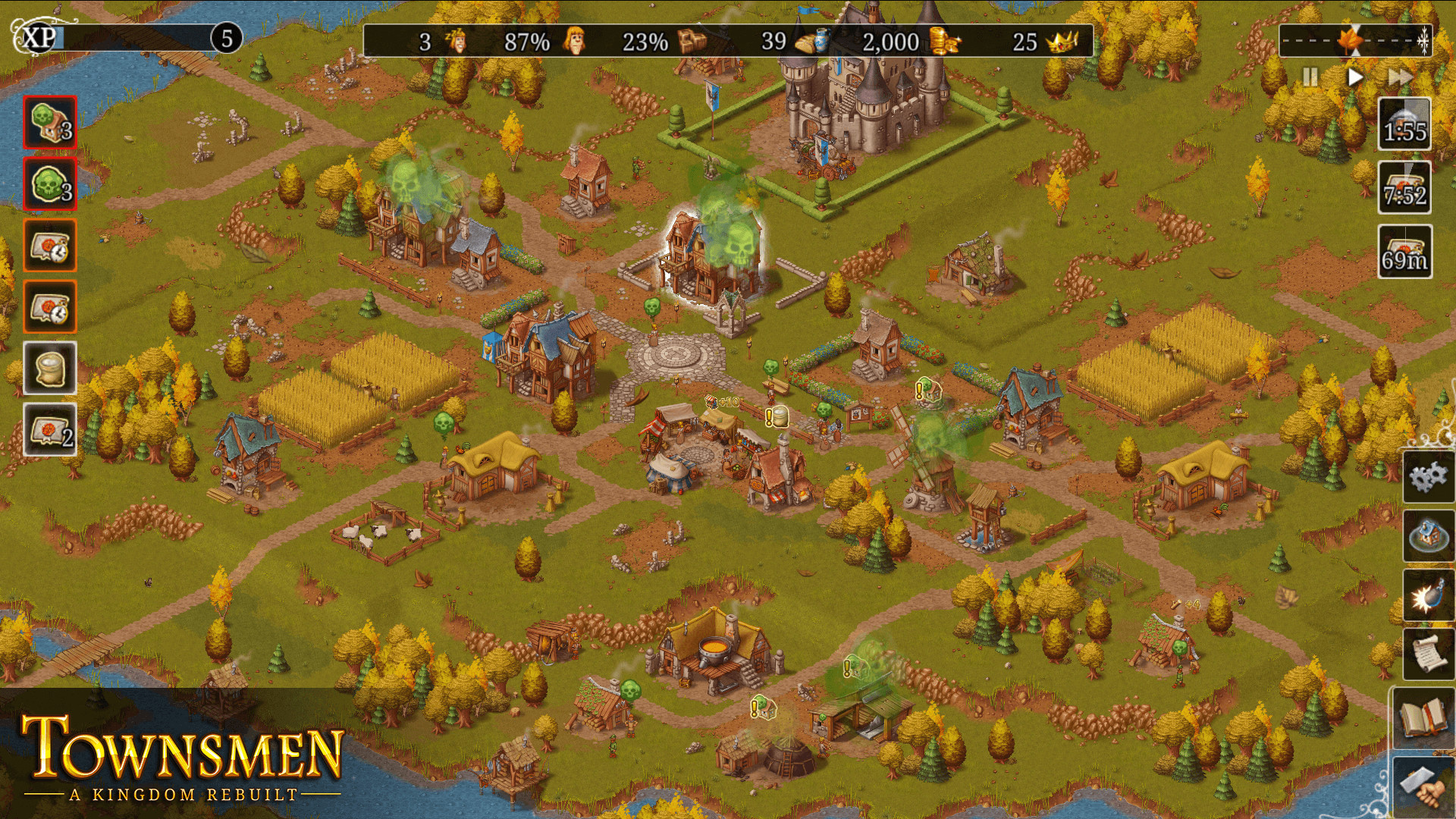 Townsmen — A Kingdom Rebuilt Preview 4