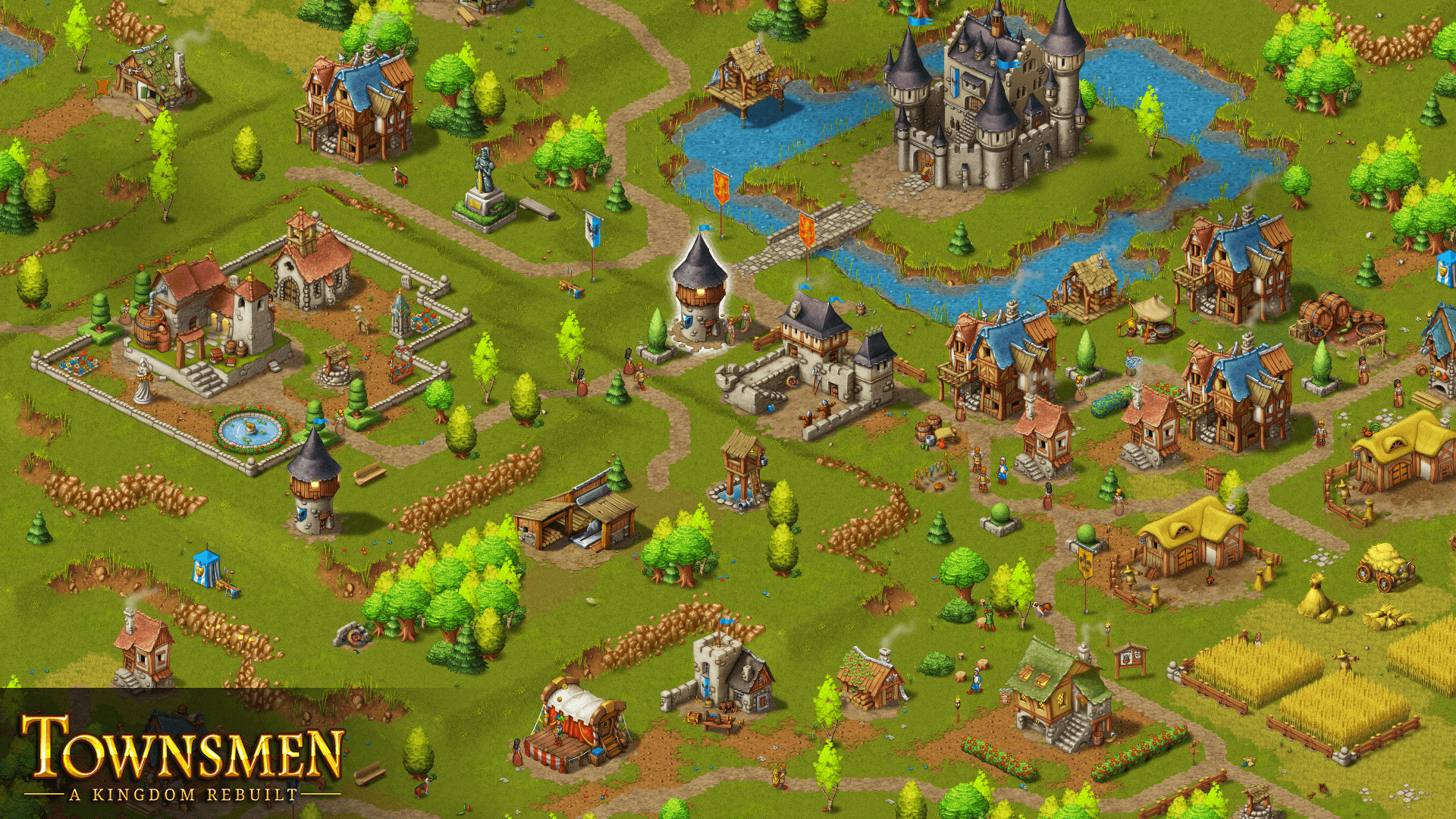 Townsmen — A Kingdom Rebuilt Preview 2