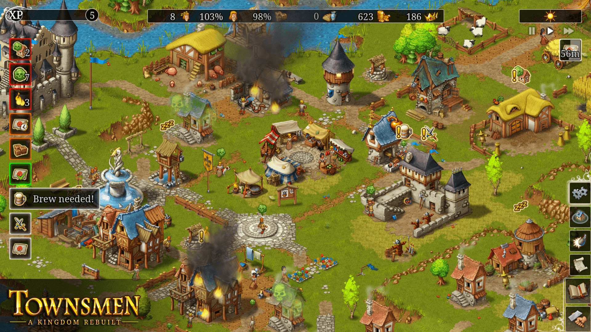 Townsmen — A Kingdom Rebuilt Preview 5