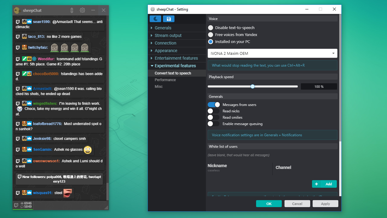 sheepChat Preview 5