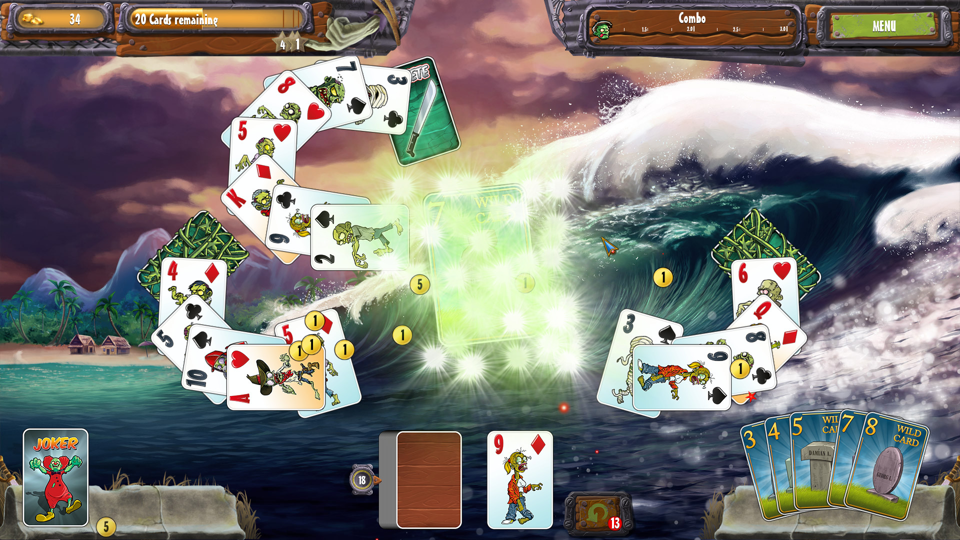 Zombie Solitaire 2 Chapter 3 Preview 2