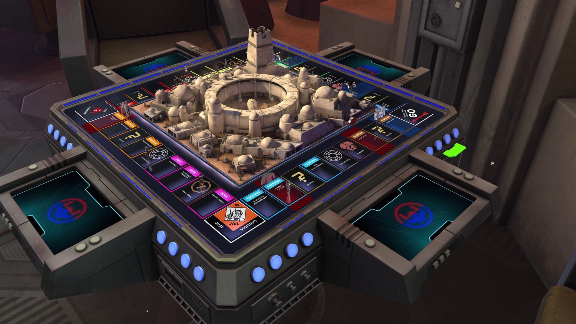 Monopoly: Star Wars™ Heroes vs. Villains Preview 1