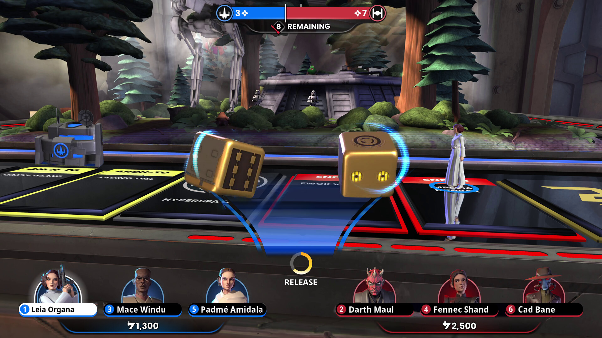Monopoly: Star Wars™ Heroes vs. Villains Preview 2