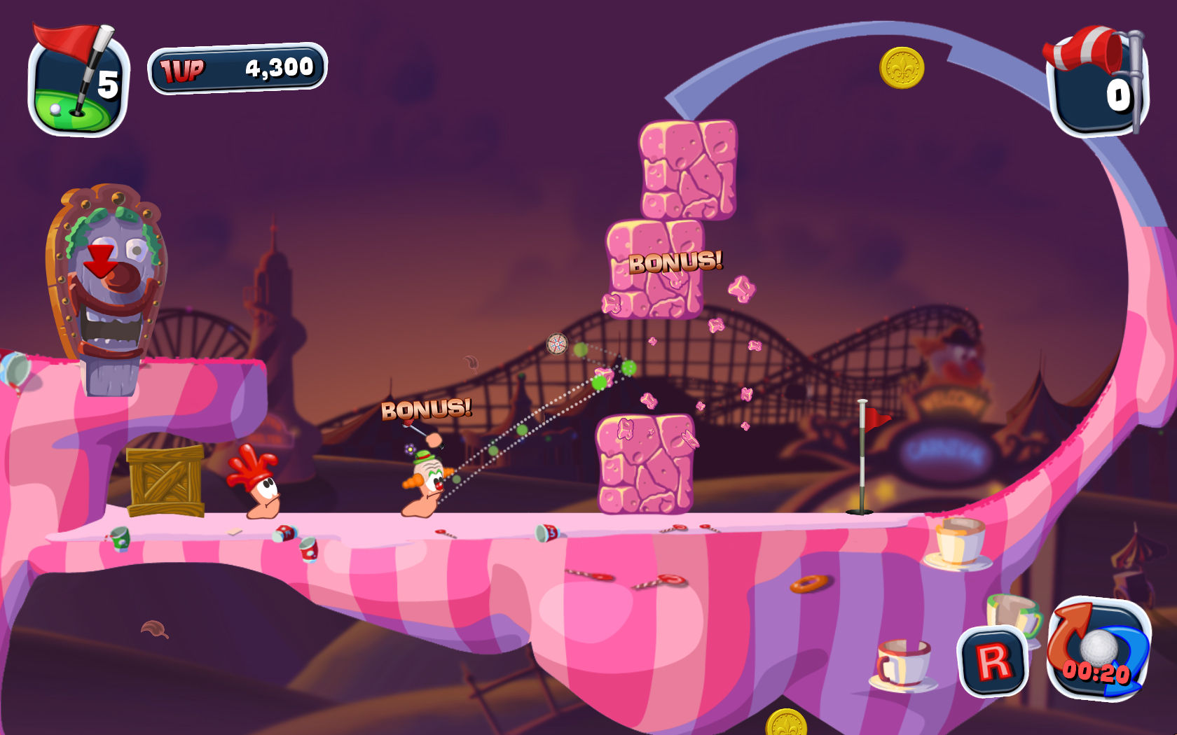 Worms Crazy Golf Preview 2