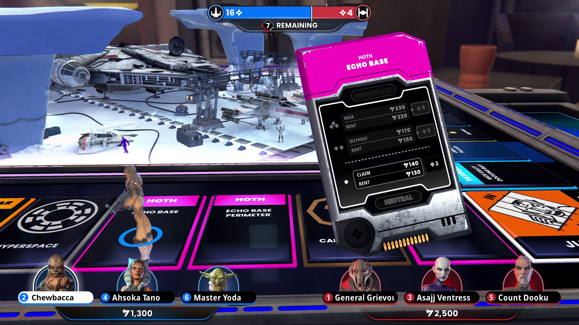 Monopoly: Star Wars™ Heroes vs. Villains Preview 3