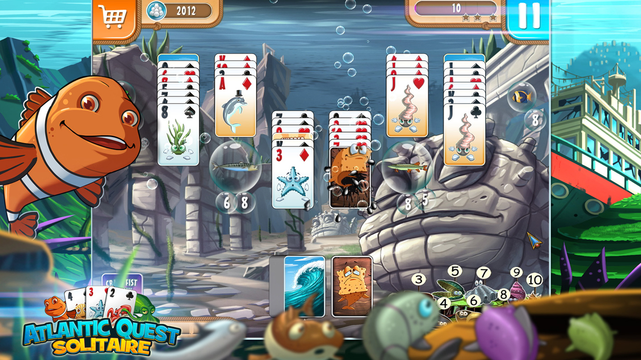 Atlantic Quest Solitaire Preview 2