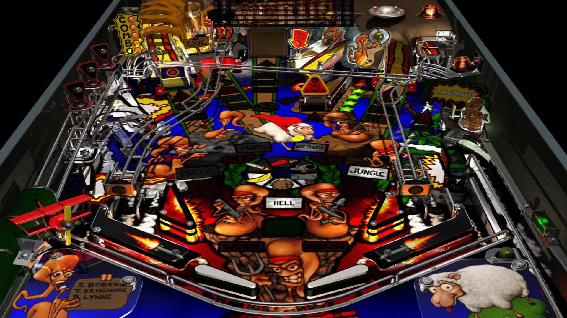 Worms Pinball Preview 5