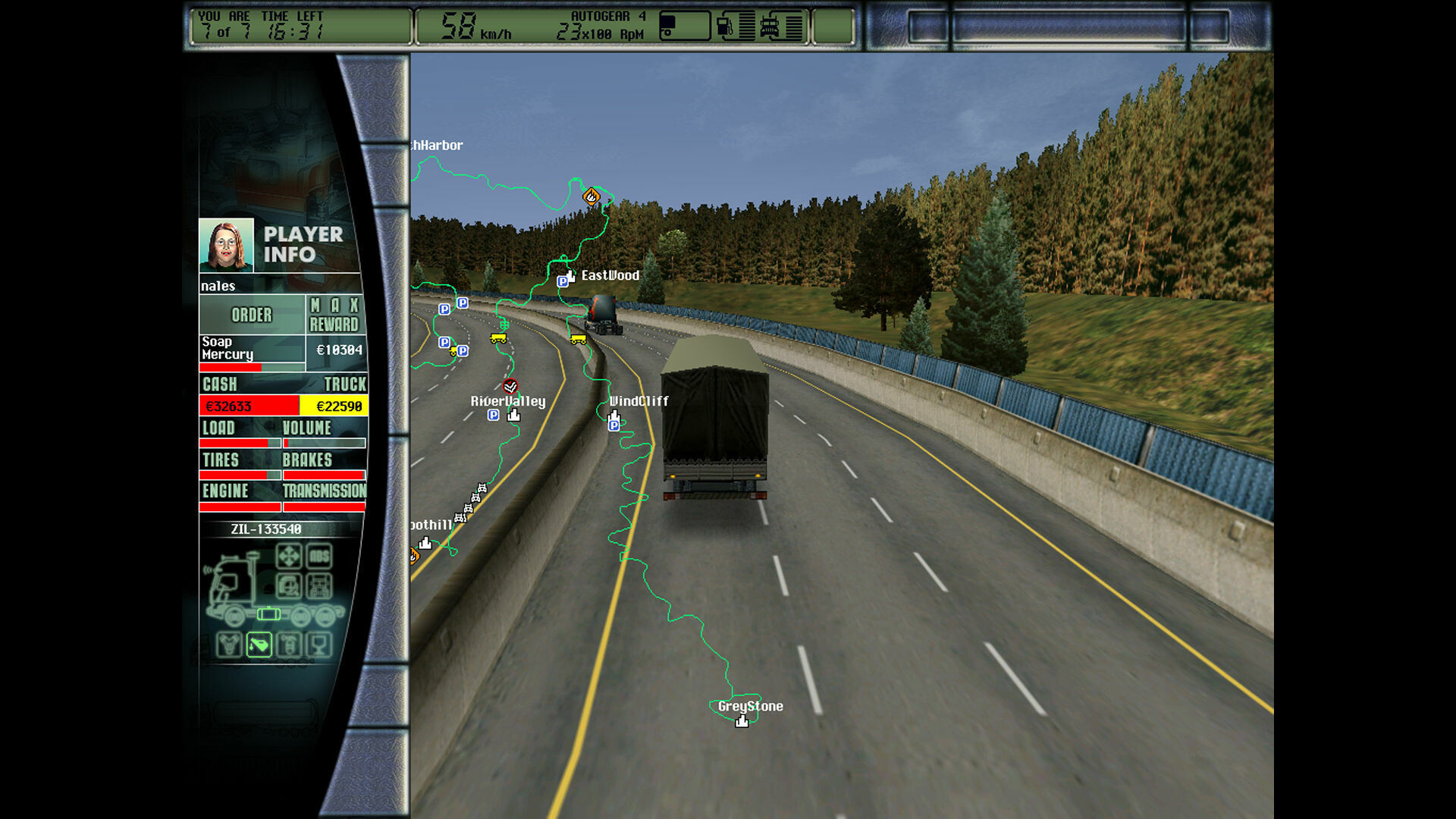 Hard Truck 2: King of the Road Preview 2
